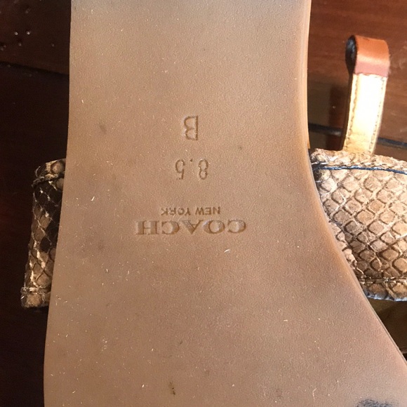 Coach sandals - Picture 5 of 5